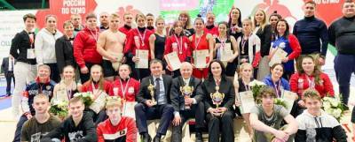 Дзержинские сумоисты привезли 29 медалей с чемпионата и первенства России