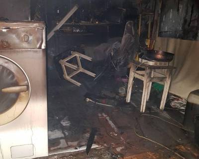 Спасла бдительность соседа. Лидские спасатели ликвидировали пожар в частном гараже