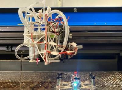 В США создана печатная установка, производящая роботов