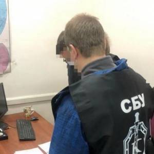 В столице задержали офицера налоговой милиции, подозреваемого в работе на разведку «ДНР». Видео
