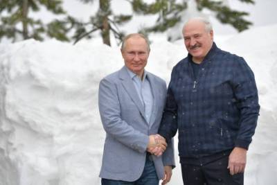 Фотофакт. Лукашенко и Путин встретились в Сочи
