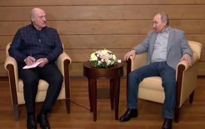 В Сочи Лукашенко записывал слова Путина