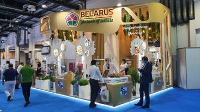 Белорусские предприятия представили свою продукцию на продовольственной выставке в Дубае