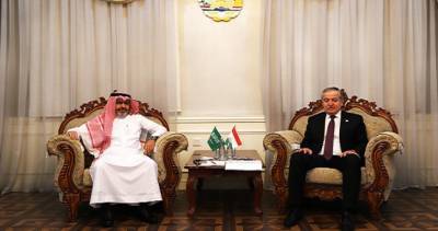 Сироджиддин Мухриддин принял посла Саудовской Аравии в связи с завершением его дипмиссии в Таджикистане
