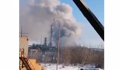 На химическом заводе в Калуше произошла вспышка химических испарений