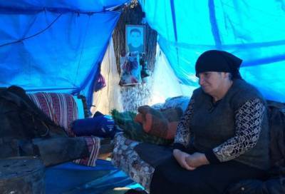 В Южной Осетии мама Джабиева попала в больницу после 80 дней протеста