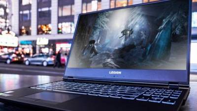 Ноутбук Lenovo Legion 5i, к рекламе которого причастна группа Iron Savages, уже продается в Украине
