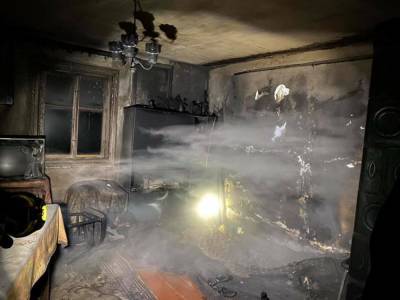 На Львовщине в результате пожара погиб 90-летний мужчина: фото пожарища