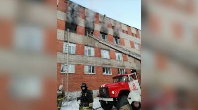 В санатории в Пензенской области произошел пожар