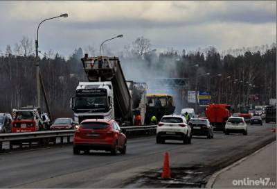 На пяти федеральных трассах в Ленобласти ограничат скорость 23 февраля