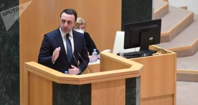 Что сказал Гарибашвили парламенту: основные тезисы
