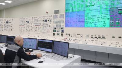Первый энергоблок Белорусской АЭС отключён от сети на неделю