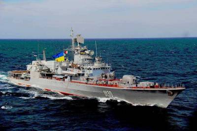 Тарас Чмут: Фрегат украинского флота "Гетман Сагайдачный" является небоеспособным кораблем