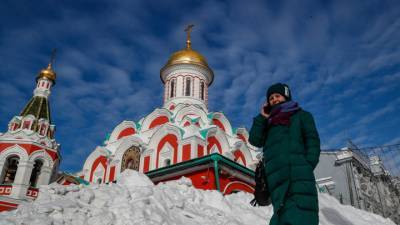 В Москве прошедшая ночь стала самой холодной за зиму