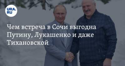 Чем встреча в Сочи выгодна Путину, Лукашенко и даже Тихановской
