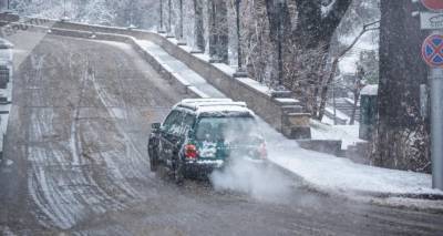Непогода в Грузии: на дорогах действуют ограничения