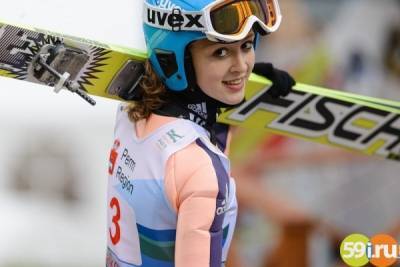 Летающая лыжница из Чайковского Ксения Каблукова снова стала призером Континентального кубка