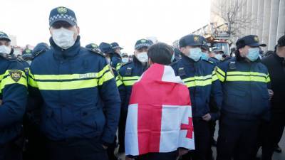 МВД Грузии назвало действия полиции законными, оппозиция готовится протестовать