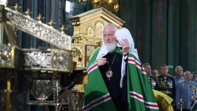 Патриарх Кирилл получил от Путина поздравление с Днем защитника Отечества