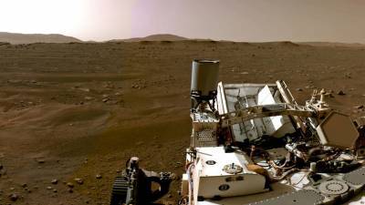 NASA опубликовало запись звуков с поверхности Марса