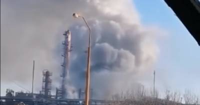 Химический выброс на заводе в Калуше: травмирован один человек (видео)