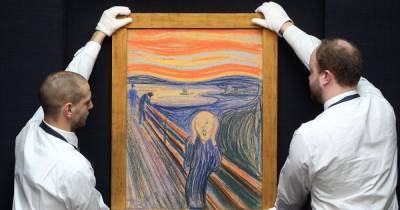 "Только безумец": ученые выяснили, кто оставил загадочную надпись на картине Эдварда Мунка "Крик"