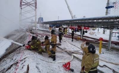 По предварительным данным, два магистральных газопровода повреждены из-за аварии в Оренбургской области