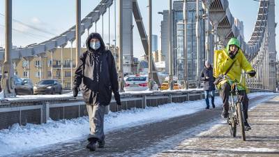 Москвичам в День защитника Отечества пообещали арктический воздух