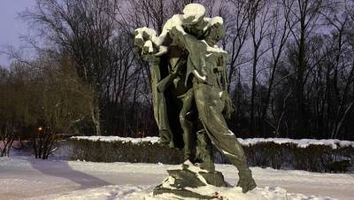 Пять памятников в Петербурге получили новую подсветку к 23 февраля