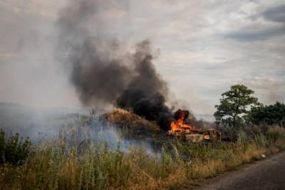 Трое военнослужащих ВСУ погибли при пожаре в блиндаже