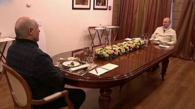 До позднего вечера длилась встреча президентов России и Белоруссии