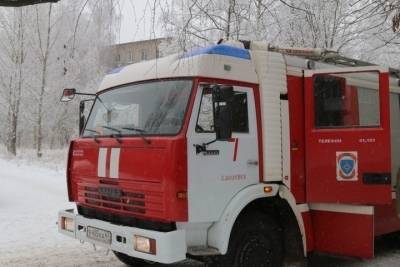 Смоленские пожарные два раза за один день спасали жильцов одного и того же дома