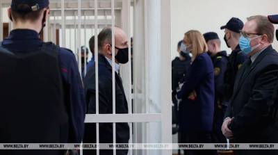 В судебном заседании по делу топ-менеджеров Белгазпромбанка объявлен перерыв до двух недель