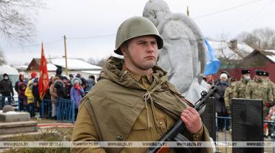 Останки 21 красноармейца перезахоронили в Ветковском районе