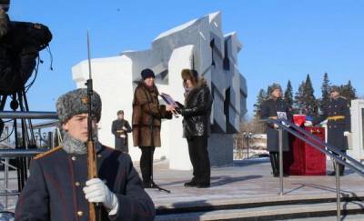 В Тобольске состоялась передача найденных останков местного красноармейца