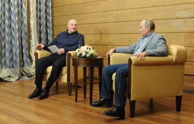 Путин и Лукашенко созвонились после переговоров в Сочи