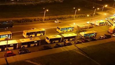 Транспортный затор образовался в Молдавии из-за забастовки