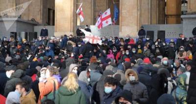 Акция в Тбилиси: гражданского активиста оштрафовали на две тысячи лари