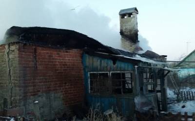 В Липецкой области пожаре погибли две женщины