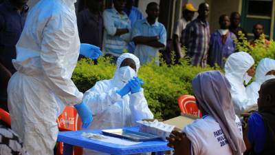 Тедроса Аданома Гебрейесуса - В Гвинее начата вакцинация от лихорадки Эбола - russian.rt.com - Женева - Гвинея