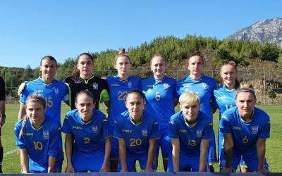 Женская сборная Украины добыла волевую победу над Индией в товарищеском матче