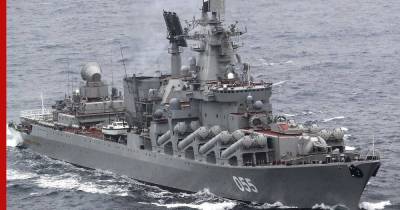 В Норвегии сообщили о приближении российского крейсера к границам страны