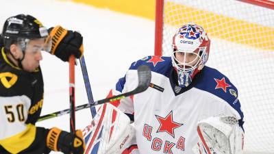 ЦСКА забросил три безответные шайбы «Северстали» в КХЛ