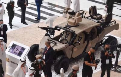 В Абу-Даби представили лёгкую тактическую машину SAHM