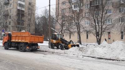 В Петербурге за два дня выпало 25 сантиметров снега