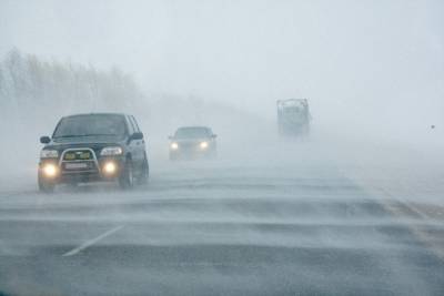 Из-за аномальной погоды на трассе в Башкирии застряли десятки автомобилей