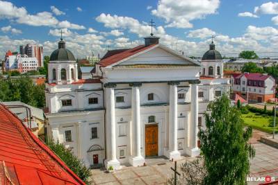 Епископ Великоселец обсудил с главой Могилевской области вопрос передачи кафедрального костела Могилева прихожанам