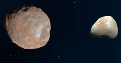 Спутники Марса Фобос и Деймос могли иметь общего предка, - ученые