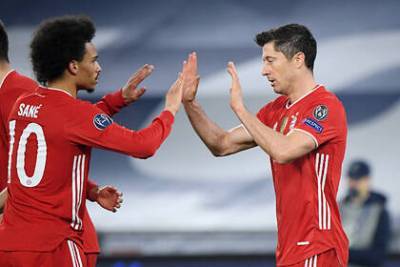 «Бавария» одержала разгромную победу в матче 1/8 финала Лиги чемпионов