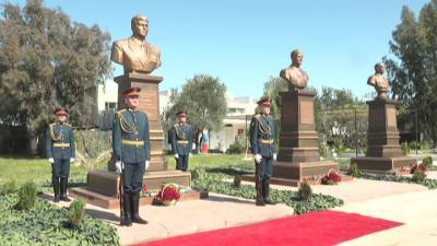 В Сирии открыли памятник Герою России Олегу Пешкову
